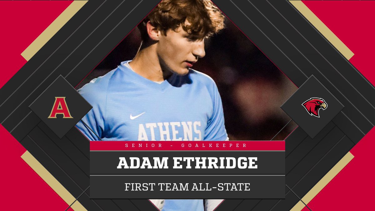 Congratulations to Adam Ethridge - 1st Team All-State. #gohawks