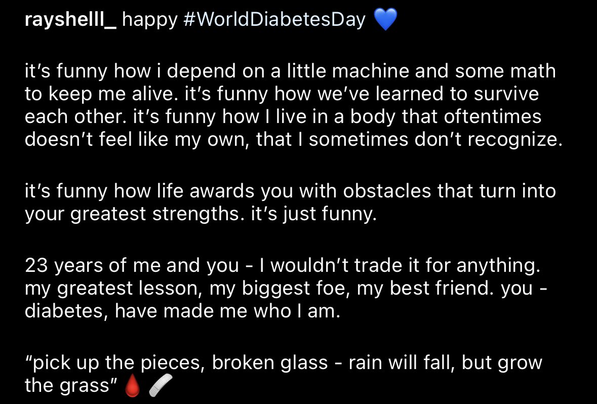 happy #WorldDiabetesDay 💙