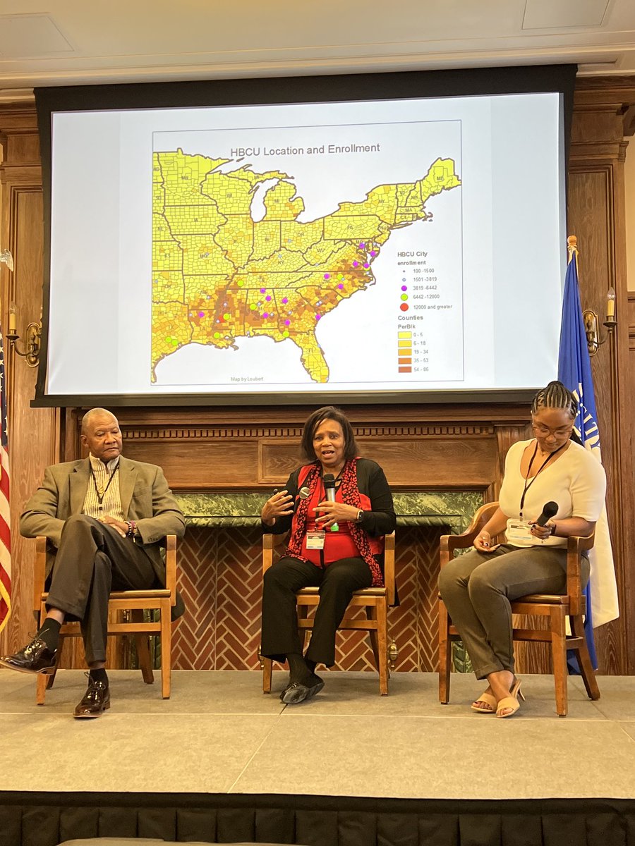 lloubert's tweet photo. On stage at NorthStarof GIS held at Howard U https://t.co/VpPu1AScnG