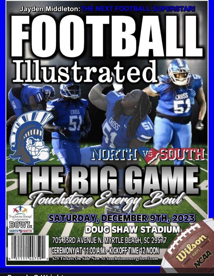 TEAM UNLEASHED CROSS 2024 (@usccross2024) on Twitter photo <a href="/fatboiixhopp/">Jayden Middleton</a> ITS GOING DOWN December 9th North vs South β¦<a href="/TopPreps/">College Coach / College Scout / College Recruiter</a> <a href="/Trojansblue/">Cross Trojans</a> @SunilSunderRaj3 <a href="/PlayersOnlyHQ/">PLAYERSONLY</a> @CSUFB <a href="/NGUFootball1/">North Greenville Football</a> <a href="/TheCitadelFB/">The Citadel Football Recruiting</a> <a href="/SCState_Fb/">South Carolina State Football</a> <a href="/Newberry_FB/">Newberry College Football</a> <a href="/CoastalFootball/">Coastal Football</a> @GoTigers_BC <a href="/Wofford_FB/">Wofford Football</a> <a href="/NCATFootball/">Aggie Pride</a> <a href="/cokerfball/">Coker University Football</a> <a href="/PackFootball/">NC State Football</a> <a href="/NDFootball/">Notre Dame Football</a> <a href="/fatboiixhopp/">Jayden Middleton</a> ITS GOING DOWN December 9th North vs South β¦<a href="/TopPreps/">College Coach / College Scout / College Recruiter</a> <a href="/Trojansblue/">Cross Trojans</a> @SunilSunderRaj3 <a href="/PlayersOnlyHQ/">PLAYERSONLY</a> @CSUFB <a href="/NGUFootball1/">North Greenville Football</a> <a href="/TheCitadelFB/">The Citadel Football Recruiting</a> <a href="/SCState_Fb/">South Carolina State Football</a> <a href="/Newberry_FB/">Newberry College Football</a> <a href="/CoastalFootball/">Coastal Football</a> @GoTigers_BC <a href="/Wofford_FB/">Wofford Football</a> <a href="/NCATFootball/">Aggie Pride</a> <a href="/cokerfball/">Coker University Football</a> <a href="/PackFootball/">NC State Football</a> <a href="/NDFootball/">Notre Dame Football</a>
