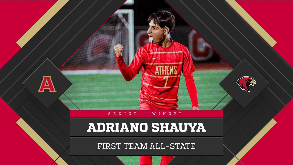 Congratulations to Adriano Shauya- 1st Team All- State. #gohawks