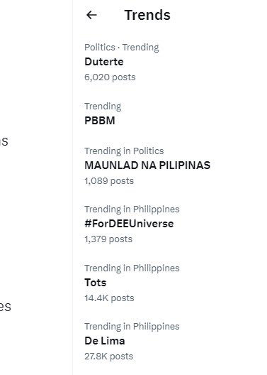 We are now trending!! 

MAUNLAD NA PILIPINAS
#PBBMBestLeader