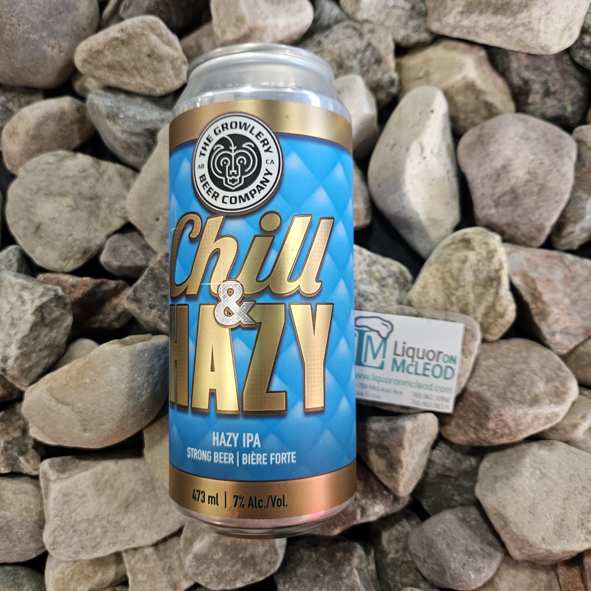 @Growlerybeer Chill & Hazy is a tidal wave of tropical vibes -- mangoes, pineapples, and a citrus dance-off with pink grapefruit and tangerine. #sprucegrove #stonyplain #liquoronmcleod #yegbeer #growlerybrewing