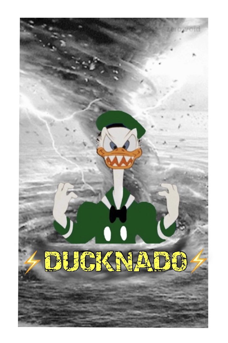 Weather report for Saturday in Tempe is mild with a 100% chance of a DUCKNADO⚡️<a href="/oregonfootball/">Oregon Football</a>