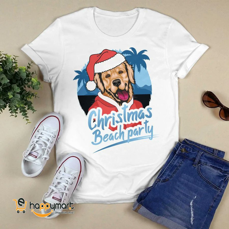 Golden Retriever Christmas Beach Party T-Shirt-!

Get Yours Now at: 👇👇
ehappymart.com/collections/aw…

💥 printed in the USA🇺🇸
💥100% Satisfaction Guaranteed 💯
"Available in different sizes and colors for men and women"😍
🚀Shipping Worldwide!🌍
#dogs #goldenretriever #dogsoftwitter
