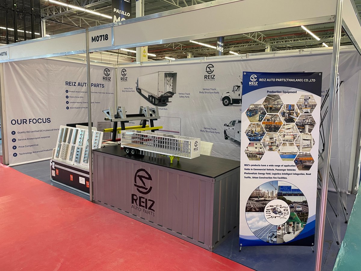 ReizAutoparts's tweet photo. Expo Transporte 2023 in Guadalajara, November 15, 16 &amp; 17.
Our booth is located at M0716 &amp; M0718 (floor 2). Come see us! https://t.co/5RbVf54bBY