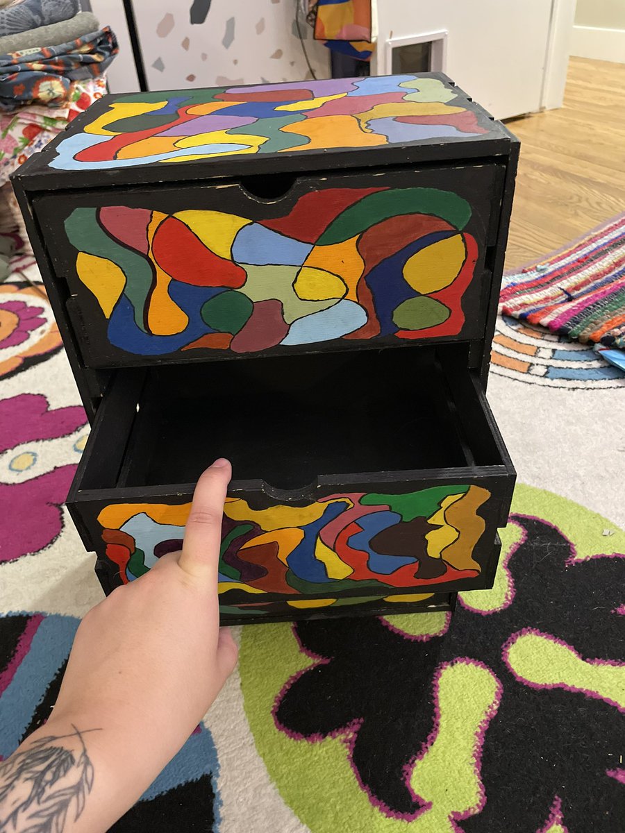 TRSWNTCRY's tweet photo. still shaking over this $5 thrift find https://t.co/9PPgoqUHre