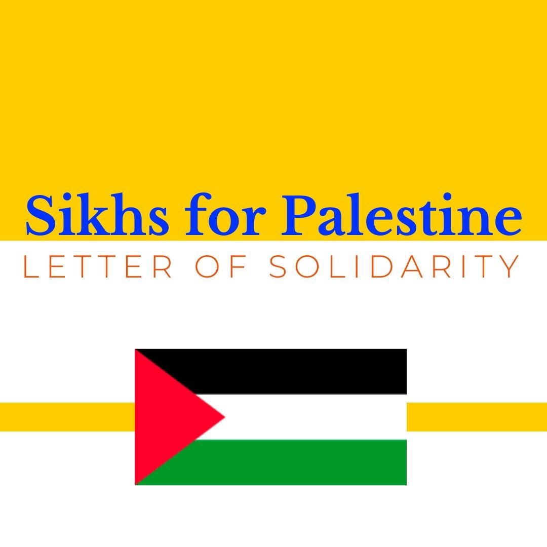 halemilehar's tweet photo. We, as a collective of Sikh organizations, with the Hukam (“Command”) of our Guru, extend our unequivocal support and solidarity to the Palestinian peoples in their fight against Israel’s genocidal military occupation.

Read full letter: https://t.co/DOGa5lncf3 https://t.co/waW6Y03IQA