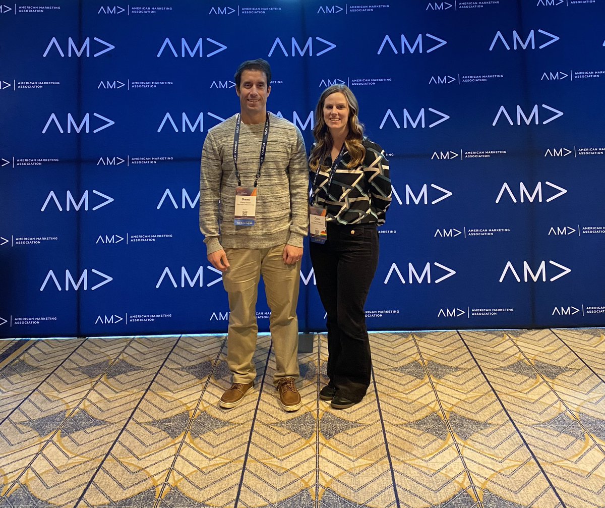 BrentReser's tweet image. We crushed it in Chicago! Presenting at the @AMA_Marketing's Symposium for the Marketing of Higher Education was a success. I reflect on what made this opportunity so special. Read ➡ brentreser.com/2023/11/crushi… #AMAHigherEd #HESM