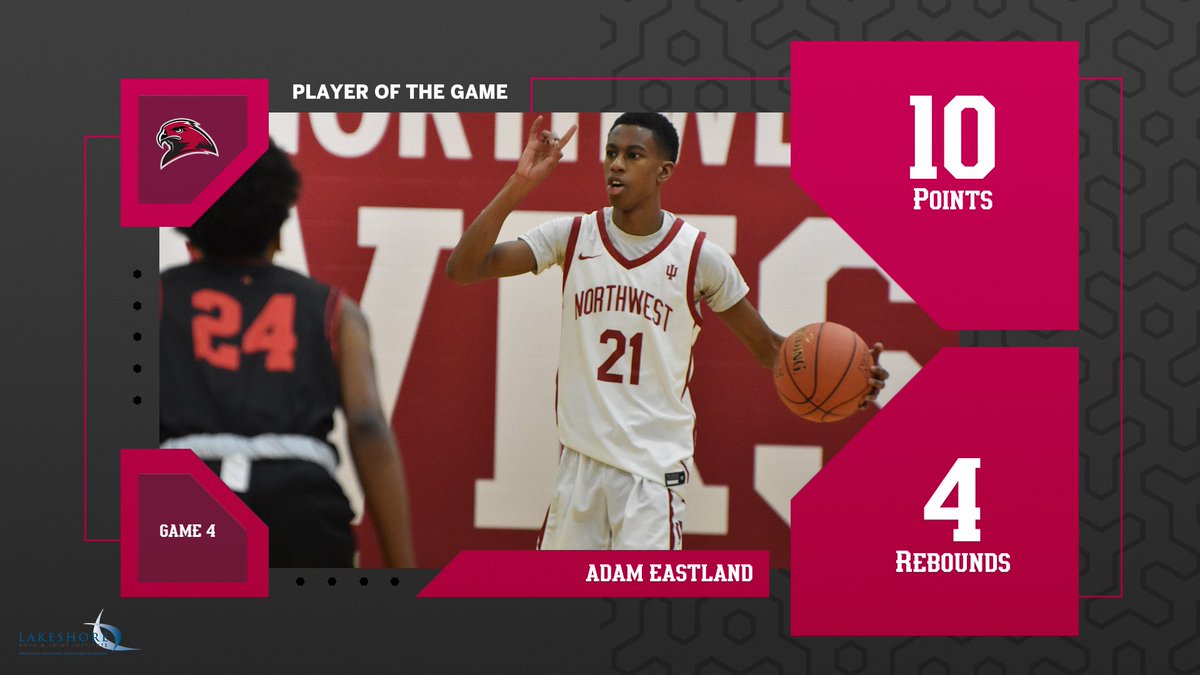 IUNRedHawks's tweet photo. Adam Eastland is the Lakeshore Bone &amp; Joint Player of the Game https://t.co/VQcHSMudUe