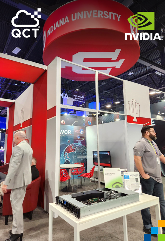 QuantaQCT's tweet photo. If you are looking for an accelerated computing server that empowers giant-scale #AI and #HPC applications at #SC23, come to @QuantaQCT Booth #301 or our partner booths to check out the #QuantaGrid S74G-2U, our first MGX server powered by the NVIDIA Grace Hopper Superchip. https://t.co/fwn0JebmGN