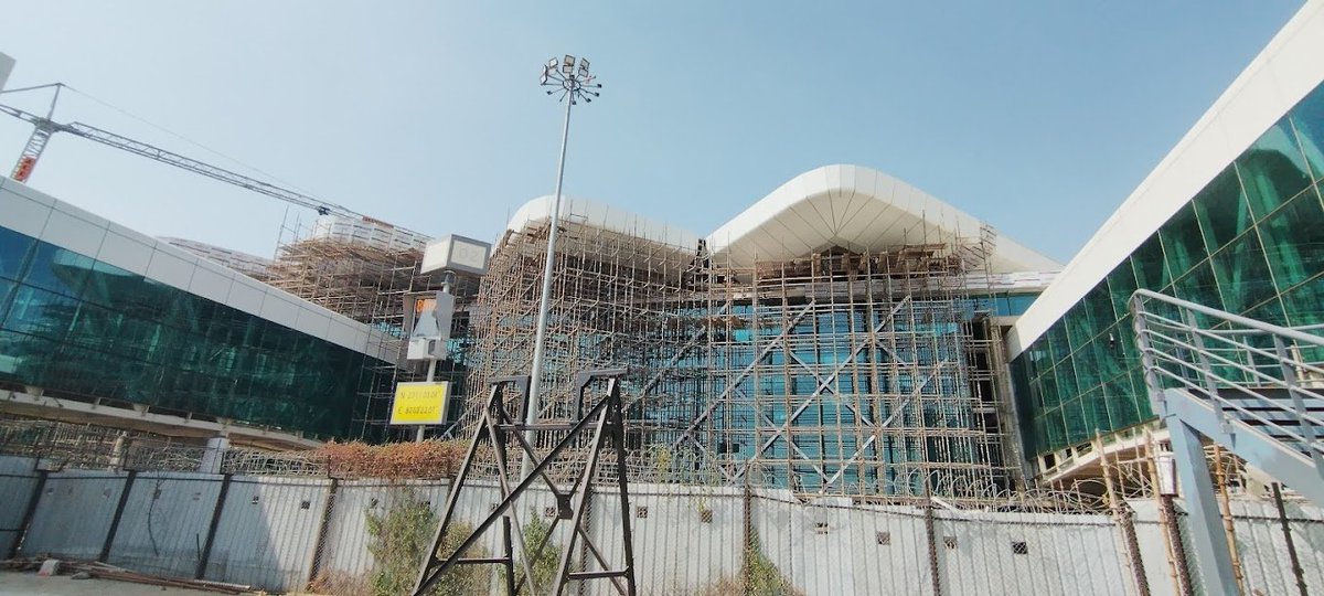 IndianTechGuide's tweet photo. 🚨 Jabalpur airport new terminal construction progress. https://t.co/AlQJAVC9OU