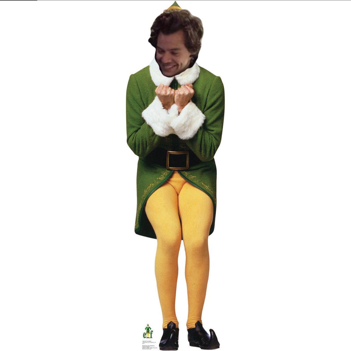 Buddy the elf if he was gay and cunty