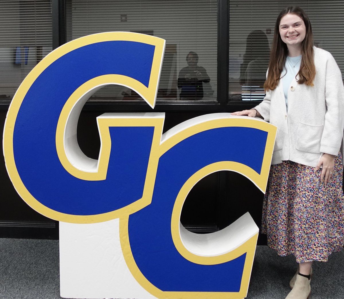 GC_CSC's tweet photo. 📣Our school board was introduced to one of our newest teachers last night . . . . 

🫶🏼Welcome to Anna Scott Sipes a 1st Grade Teacher at J.B. Stephens Elementary School.

#JBSrocks
#1GC https://t.co/euRiBKAMke