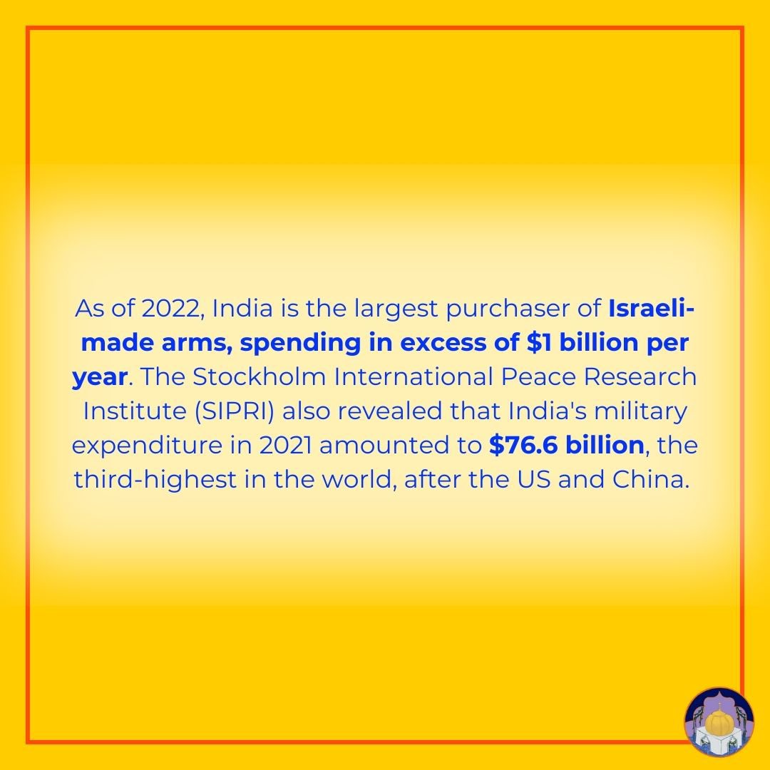 halemilehar's tweet photo. We call on institutions to divest from Israel, and we call on fellow Sikhs to keep pressuring their governments to sanction Israel, and end the billions in military aid.

Read full letter here: https://t.co/DOGa5lncf3 https://t.co/kKWuguFRmJ