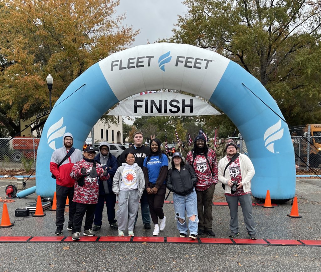 sobfuttc's tweet image. Great weekend we got to help cover @Citadel1842  veterans 5k marathon. Can’t wait to do more work in the community and for a great cause. #sobfuttc #ttc #tridenttech #mediaarts