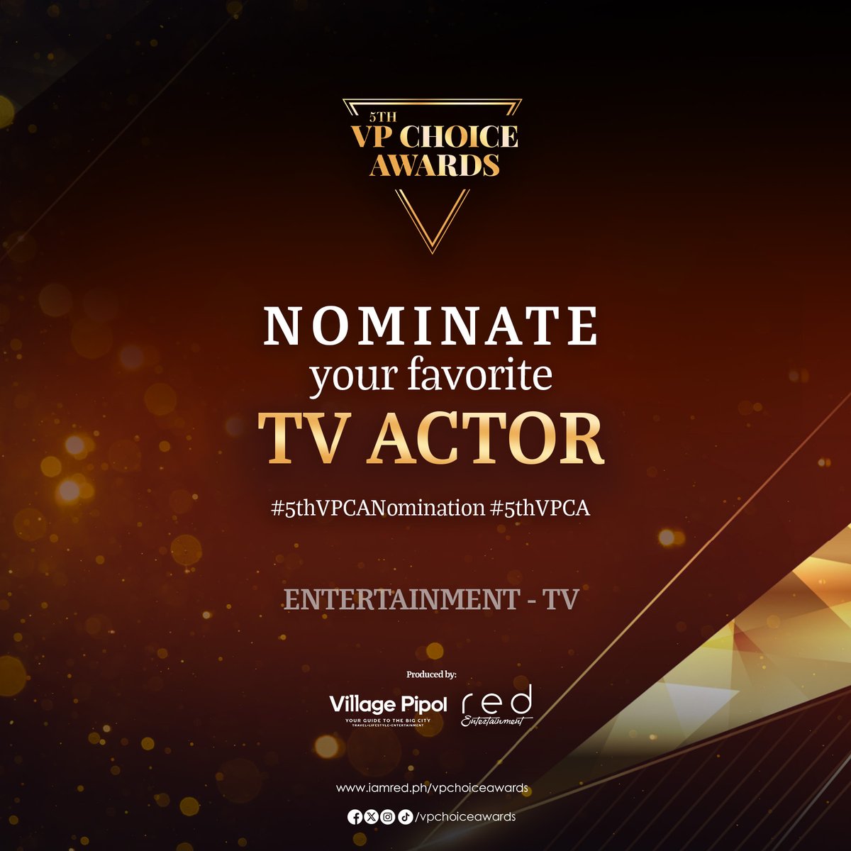 vpchoiceawards's tweet photo. I nominate [Name] for TV Actor of the Year at the #5thVPCA #5thVPCANomination.  

To nominate, QUOTE this post, copy the above caption, replace the [Name], and replace the art card with a photo of the person you are nominating.

@villagepipol https://t.co/mI5622upDa