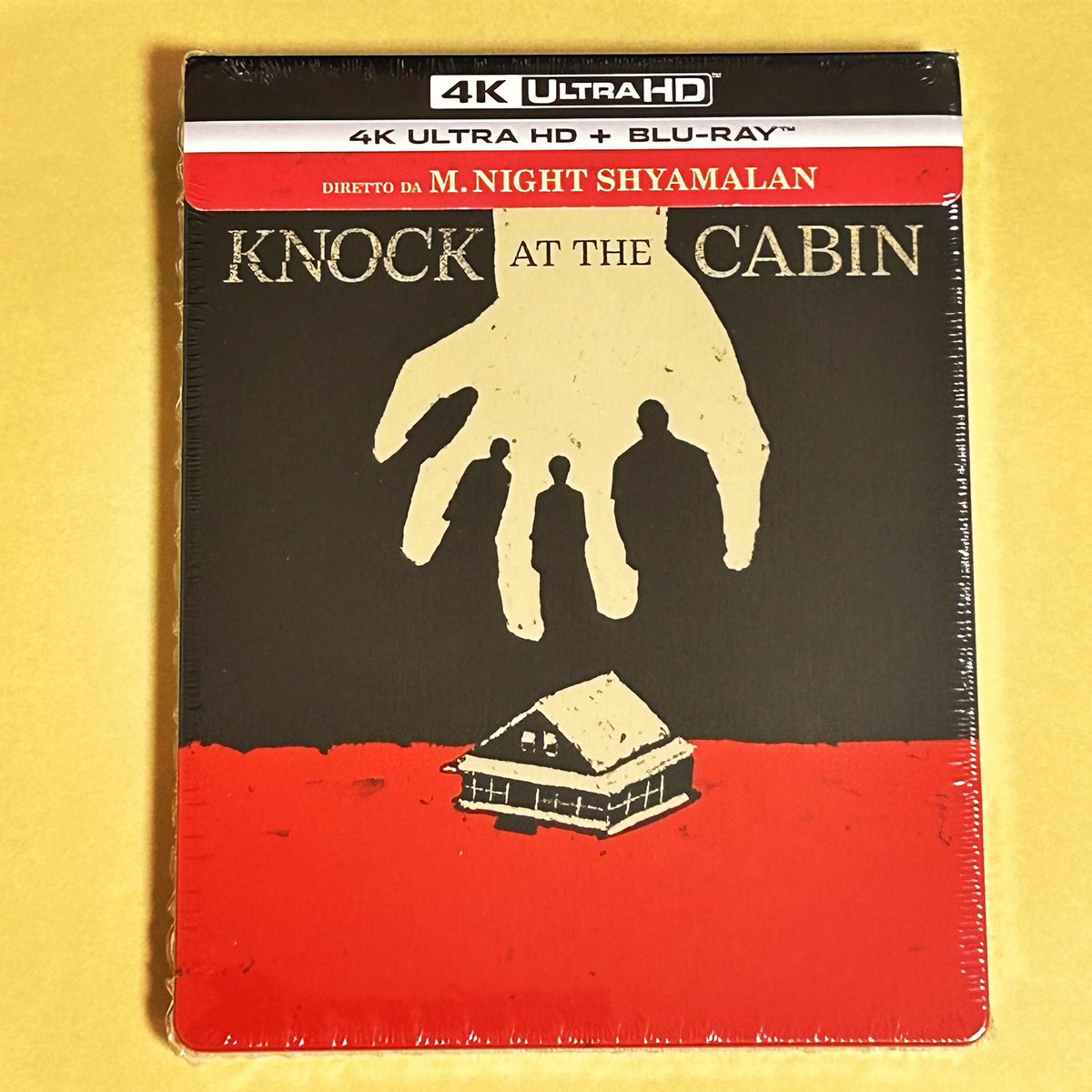 『ノック 終末の訪問者』スチブ着弾
#スチールブック 
#KnockAtTheCabin