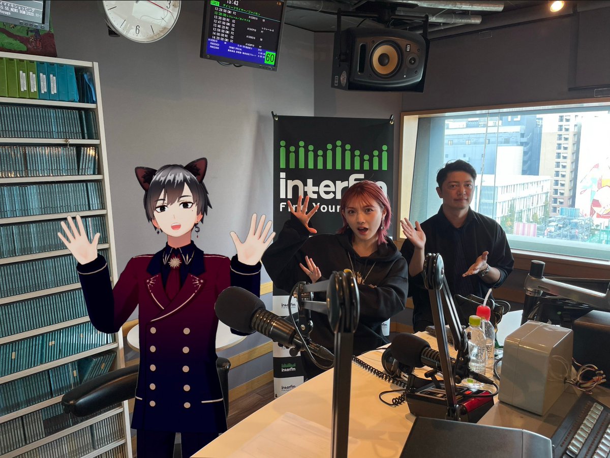 321_liver's tweet photo. 本日23:30〜、interfm「クリエイトークまで3・2・1！」放送です📻

今回のゲストは
【岡田奈々】さんです！
@okadanana_1107 

アシスタントライバー
【波 誠一郎🌊🐬】
@nami_sei_73 
 
です♪

ぜひリアルタイムでお聴きください👂♬
#クリエイトーク https://t.co/GpCRRDVZgL