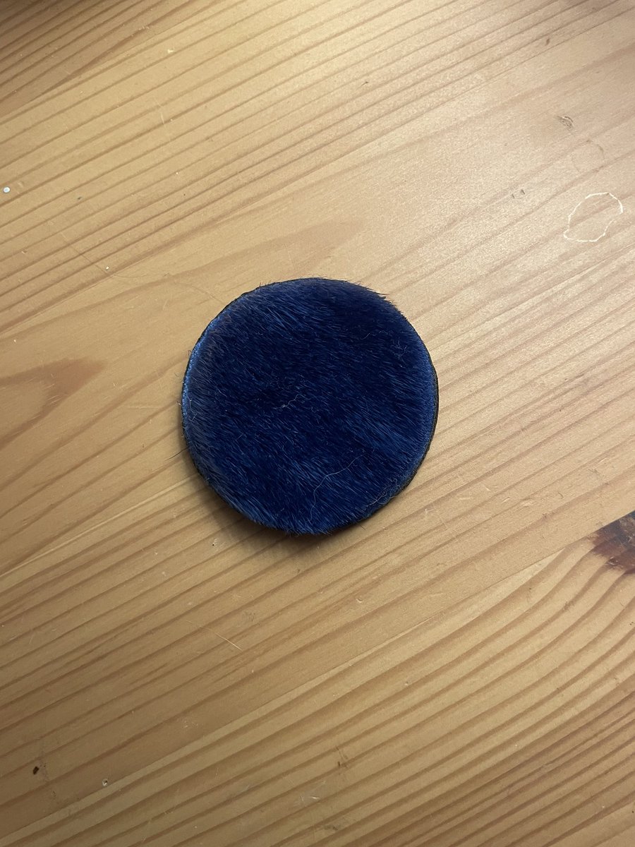 Happy #WorldDiabetesDay2023. Five years of needles, pumps, CGMs, carb counting, hypos and highs.

The blue circle (symbol of diabetes awareness) proudly made from dyed seal skin from my home was given by M2 to MPs last year along with a call for greater support. 💙