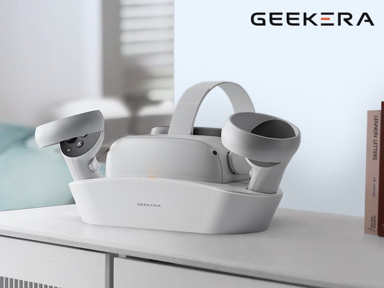 Effortless Magnetic Charging
Experience hassle-free charging with our Charging Dock for Oculus Quest 2.

Learn more via the link in our bio 🔗

#geekera #magneticcharging #wirelesscharger #Amazon #BlackFridayDeals #VR