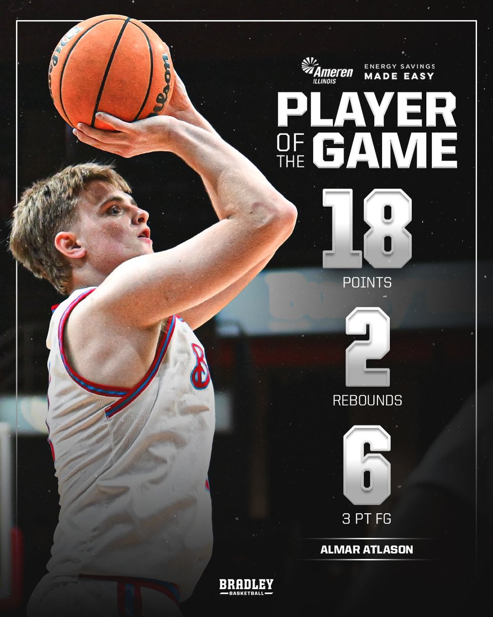 Almar Atlason is tonight's Ameren Player of the Game!