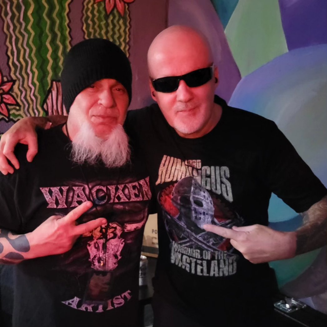 EaracheRecords's tweet image. Caught up with Rick Rozz tonight, known RR for 34 years now, crazy. He's playing guitar in Left to Die go see em when they come thru town. Playing all of Leprosy and a bunch of Scream Bloody Gore songs too!
#rickrozz #lefttodie #chuckschuldiner #death
