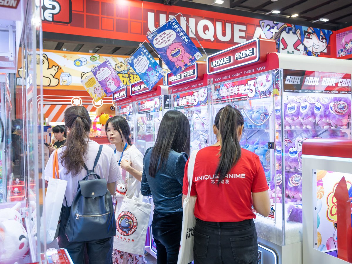 GuangzhouUniqu1's tweet image. Absolutely! This is fantastic news! We&apos;re delighted to hear that our claw machines received such a warm reception from customers at the September GTI Amusement Expo. It&apos;s a testament to the quality and appeal of our products.

#UniqueAnimation #GTIAmusement #entertainment