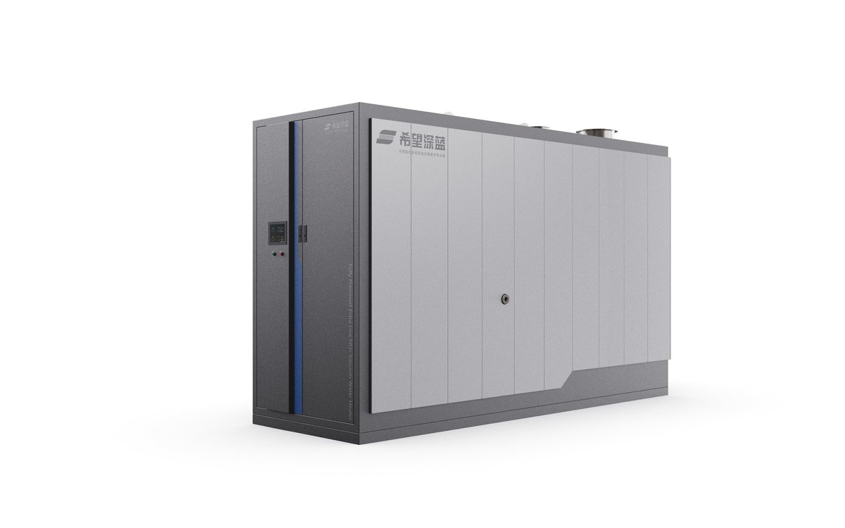 Alicia9961206's tweet photo. #HopeDeepblue released the new product - Fully Premixed Extra Low NOx Vacuum Water Heater, which is a product developed with a tremendous amount of independent patented technologies, aimed at environmental protection, energy consumption reduction, efficiency improving. https://t.co/sTbSfTIjWw