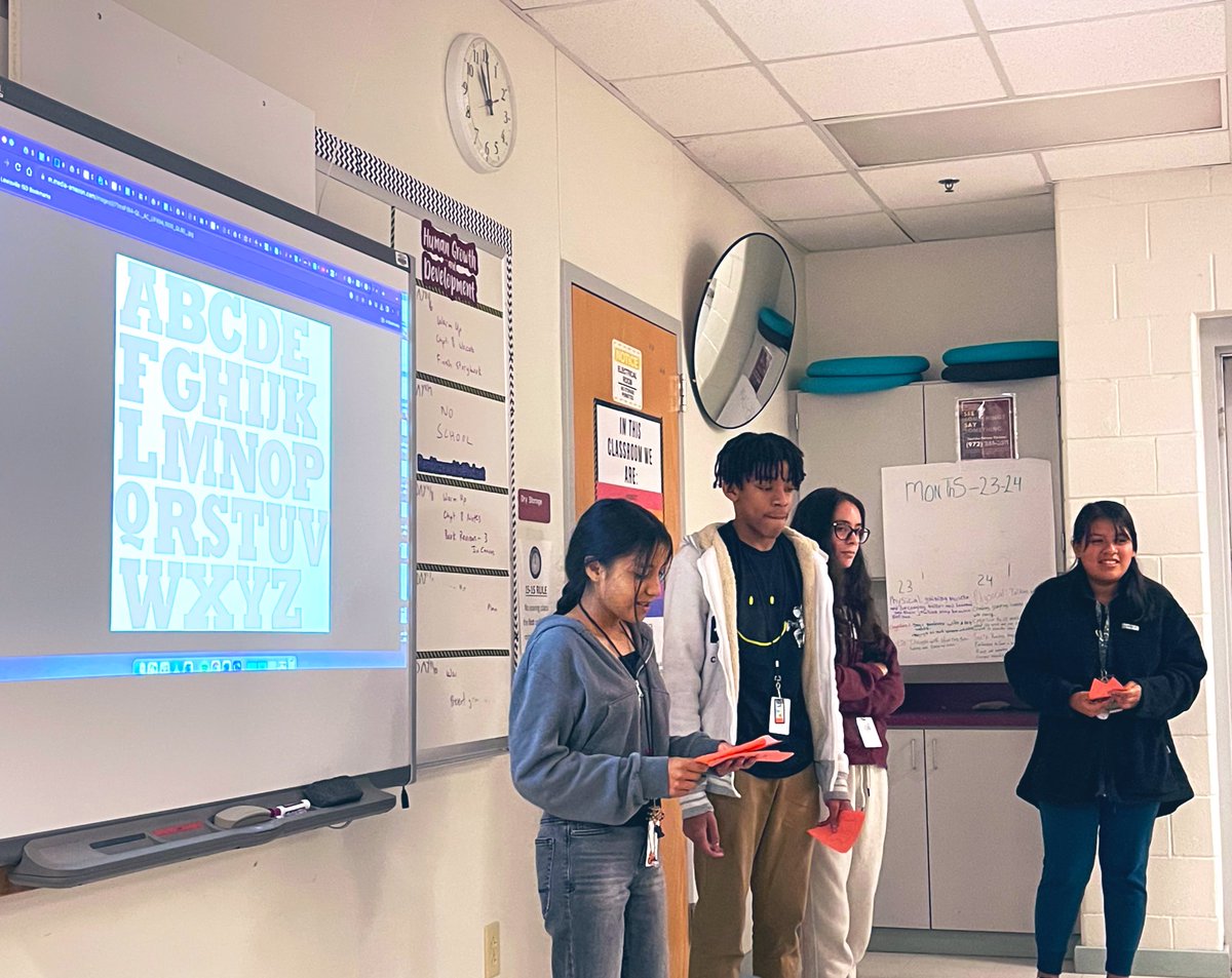 MrsRLHS's tweet photo. Lesson Plans, oh Lesson Plansโฆ teaching their peers a fun school age lesson! WTG!! @LHSKillough @lisdcte #humangrowthanddevelopment #CTE #teachtolearn #learntoteach #schoolfun #BetheOne #howtobuildasnowman https://t.co/9RLQ1uYIFX