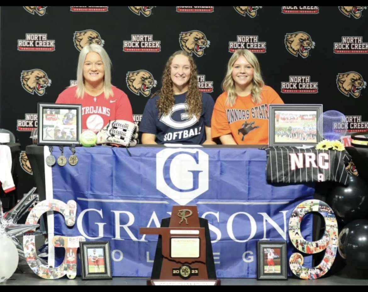 Congratulations to <a href="/haleyhacker_/">Haley Hacker</a> <a href="/hannahe2024/">Hannah Earlywine</a> <a href="/rayneebass21/">raynee bass</a>   What a Great legacy that you are leaving. <a href="/gclvsoftball/">Grayson Softball</a> <a href="/ConnorsSoftbal1/">Connors Softball</a> and @SSC_Softball are getting winners!