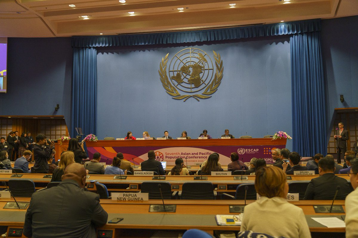 UN_Armida's tweet image. Honored to inaugurate #APPC7 at this pivotal moment as we mark the 60th anniversary of the 1st APPC, 30th anniversary of #ICPD and the critical mid-point for #2030Agenda.

This gathering signifies our resolve to place people at the center of #SustainableDevelopment.