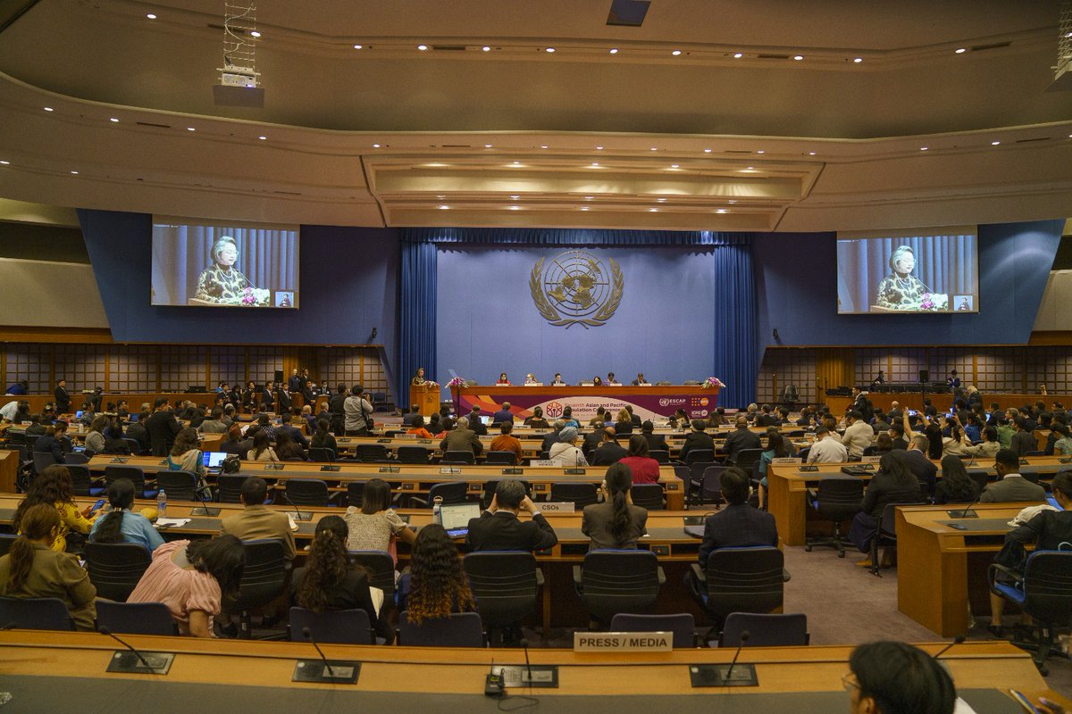 UN_Armida's tweet image. Honored to inaugurate #APPC7 at this pivotal moment as we mark the 60th anniversary of the 1st APPC, 30th anniversary of #ICPD and the critical mid-point for #2030Agenda.

This gathering signifies our resolve to place people at the center of #SustainableDevelopment.