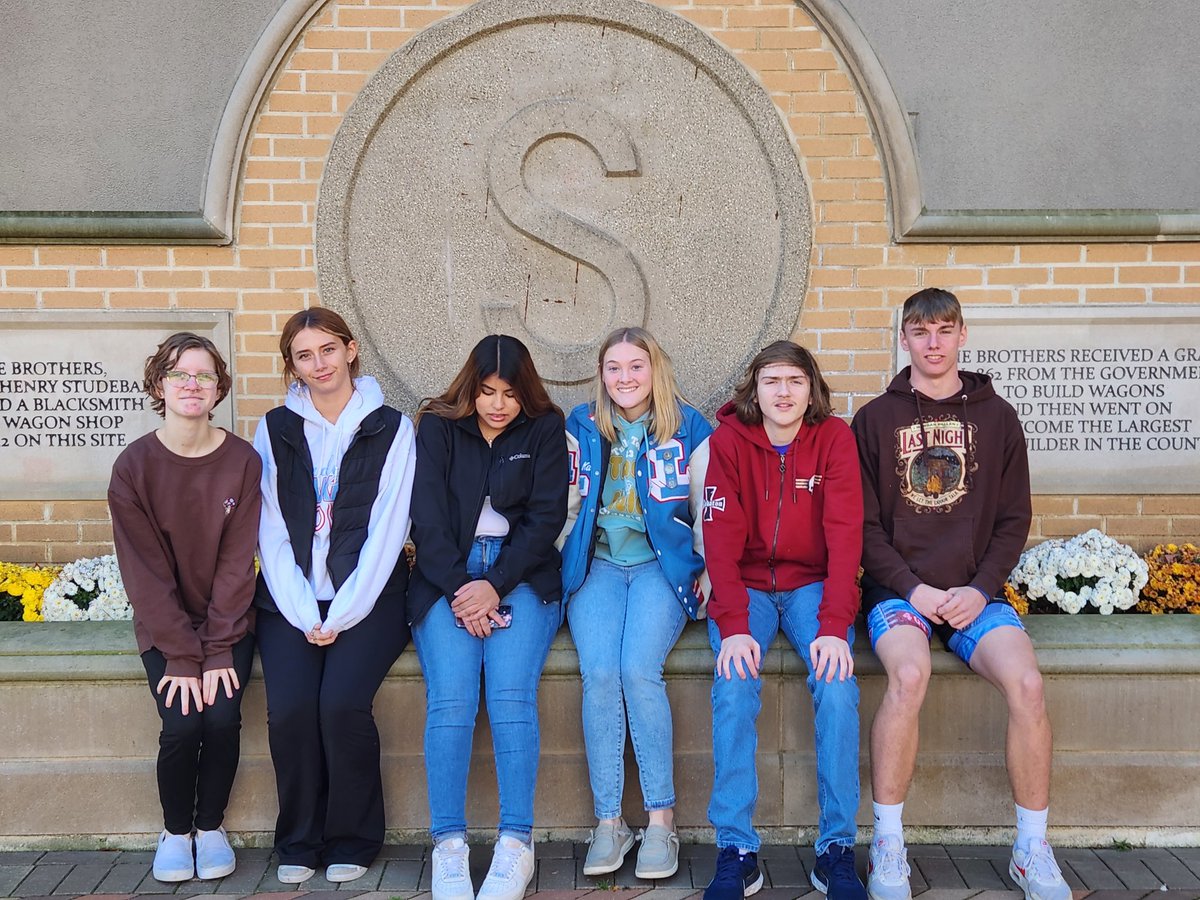 MaxeymizedLaker's tweet photo. What a full day of learning in South Bend for the Entrepreneurship Academy.  We networked at Spark Fest, toured the Studebaker 84 Building--hearing the vision, and ate at Dainty Maid, a restaurant incubator #cte #cteworks #Entrepreneurship https://t.co/DfxUm0s9wE