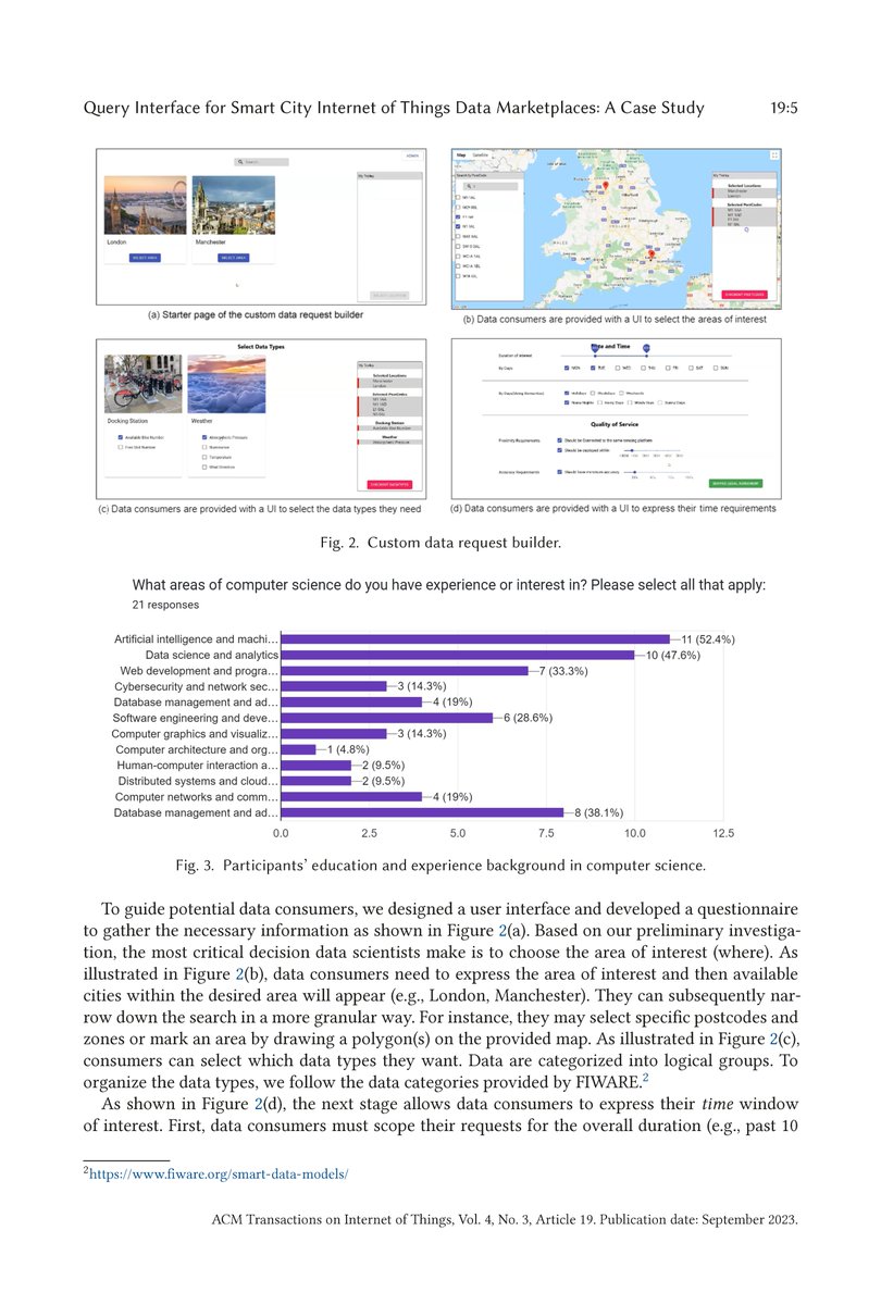 IOTGarageNews's tweet photo. 🏙️Unlocking the potential of smart cities! Our  research introduces an innovative approach to managing city data, paving the way for more efficient urban development. @DigiCatapult @urbandatalive In ACM TIOT: https://t.co/MCfEdRPKns #SmartCities #iot #datamarkets https://t.co/o6wYhr1yaE