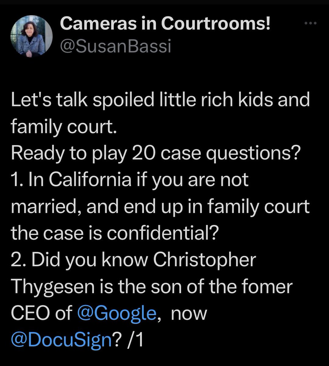 realsarahvernon's tweet photo. Let’s talk lying little journalists and the families they destroy.
Ready to play 2 questions:
1. Why did Susan Bassi sabotage my friendships with moms by defaming me (“womanizer”)?
💥My children needed me to befriend moms💥
2. Why did Susan Bassi 180 on Katie Porter?💰 https://t.co/f87yoIfYKg