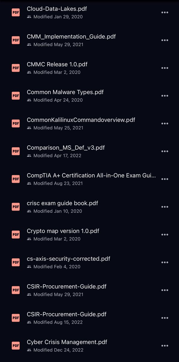 TheMsterDoctor1's tweet image. 🚨 Attention Cyber Enthusiasts! 

🔐 Check out this curated collection of 200 FREE PDFs to elevate your Cyber Security expertise! 💻

🔒 Explore the Drive now and boost your knowledge in the realm of #cybersecurity, #hacking, and #infosecurity.

Drive Link:…