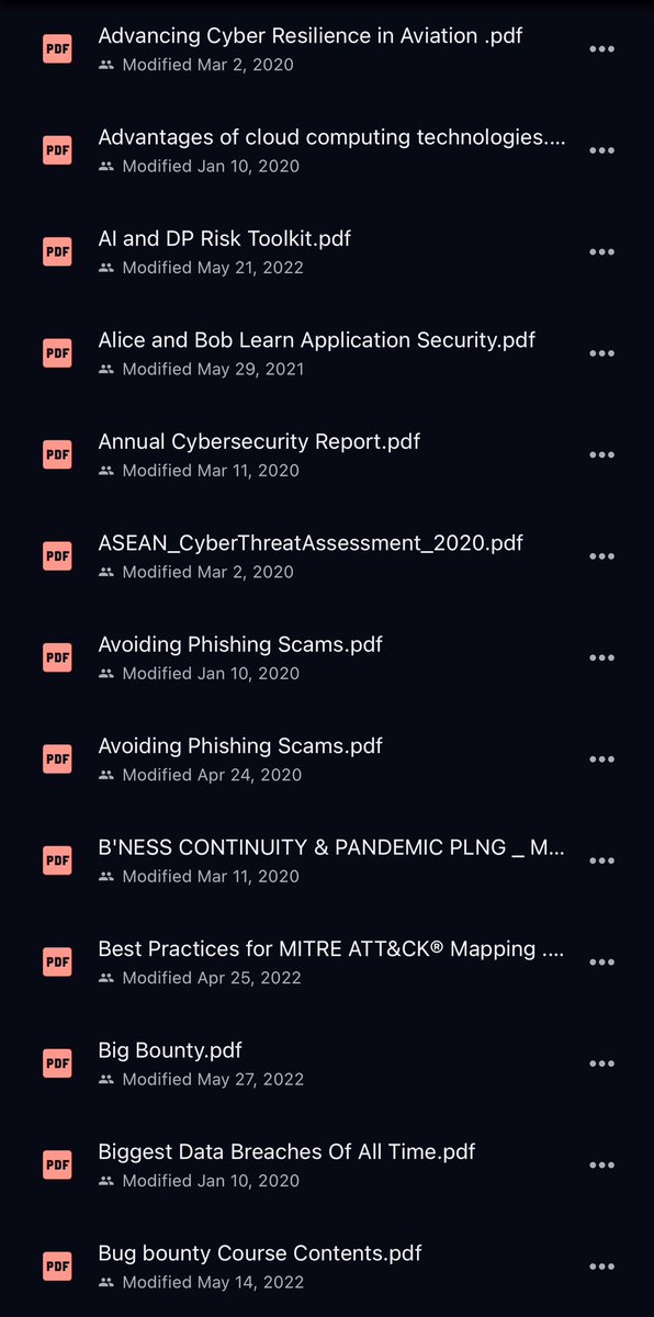 TheMsterDoctor1's tweet image. 🚨 Attention Cyber Enthusiasts! 

🔐 Check out this curated collection of 200 FREE PDFs to elevate your Cyber Security expertise! 💻

🔒 Explore the Drive now and boost your knowledge in the realm of #cybersecurity, #hacking, and #infosecurity.

Drive Link:…