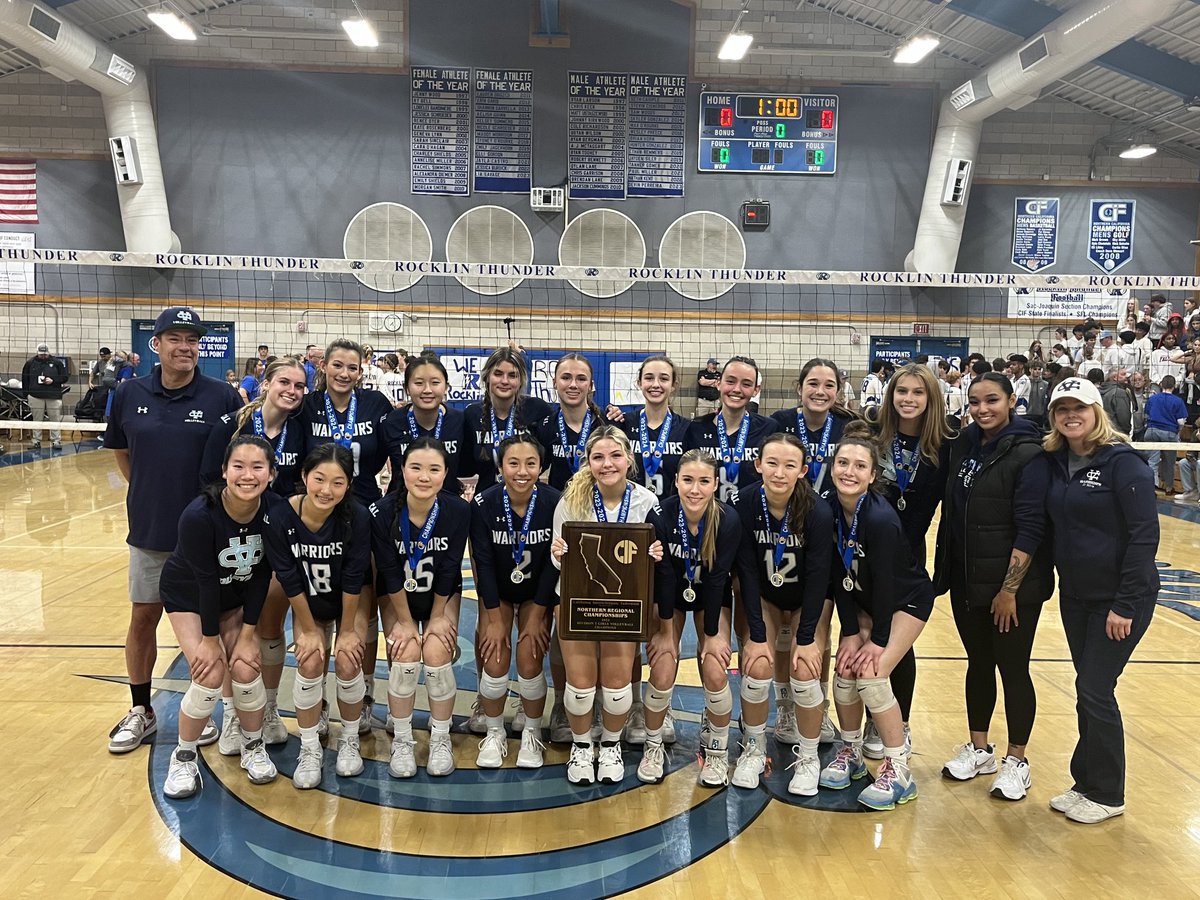 VCHSAthletics's tweet photo. ⁦@CIFState⁩ NorCal Division I volleyball champions https://t.co/sYQjIT0No8