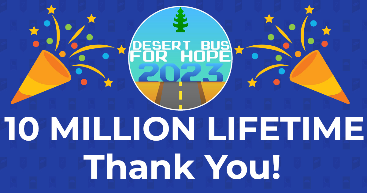 Desert Bus for Hope tweet media