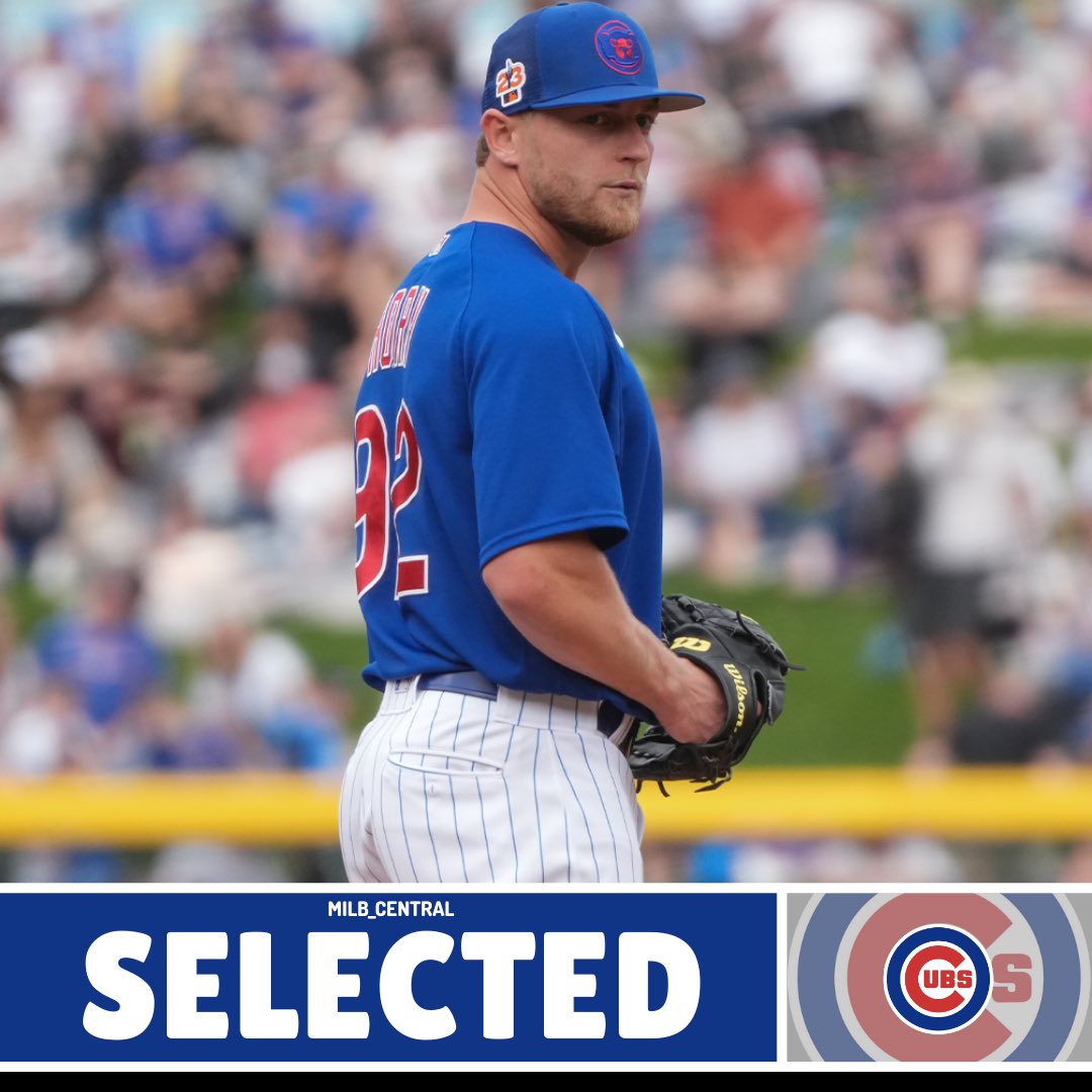 The Chicago Cubs have selected the contract of Bailey Horn. The pitcher is now added to the 40-man roster.