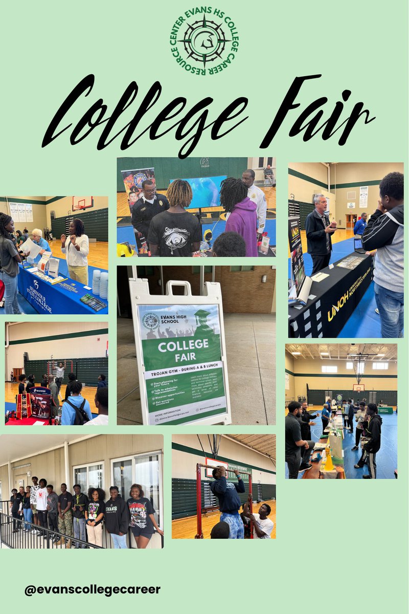 EScheid_OCPS's tweet image. Students met w/experts from  colleges, tech schools &amp;amp; the military at today’s College Fair. They talked with admission representatives, while learning more about specific programs, the application process, and scholarship opportunities. #preparingforfuture @hsdocps @EvansHS_OCPS