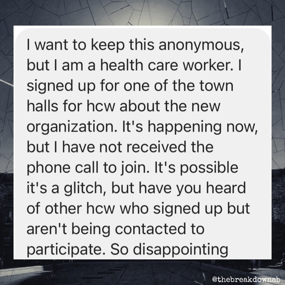 From the DM’s…

Say one thing about the UCP, at least they’re consistent in their approach to consultation…

#abpoli #ableg #cdnpoli