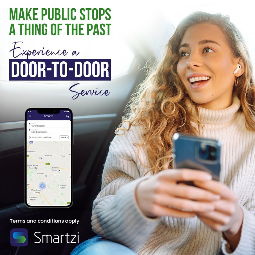 Smartzi will redefine your daily commute. Your every ride will be uninterrupted, comfortable and safe until the journey reaches your doorstep. Forget about the annoying public stops and experience a seamless journey. #smartzi #ridehailingapp