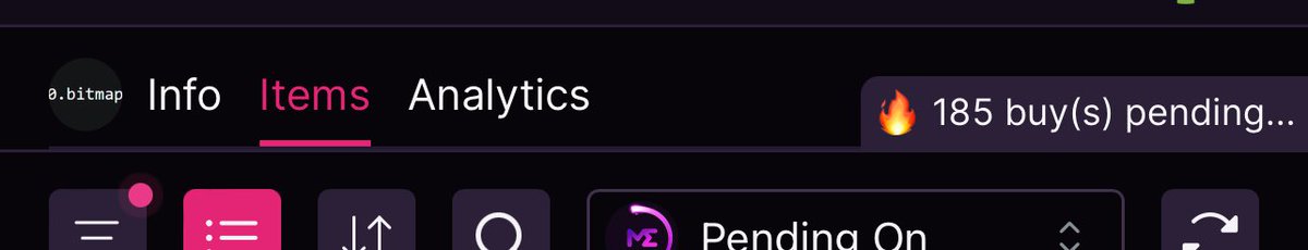 dirtibo's tweet image. This train isn’t slowing down #bitmap