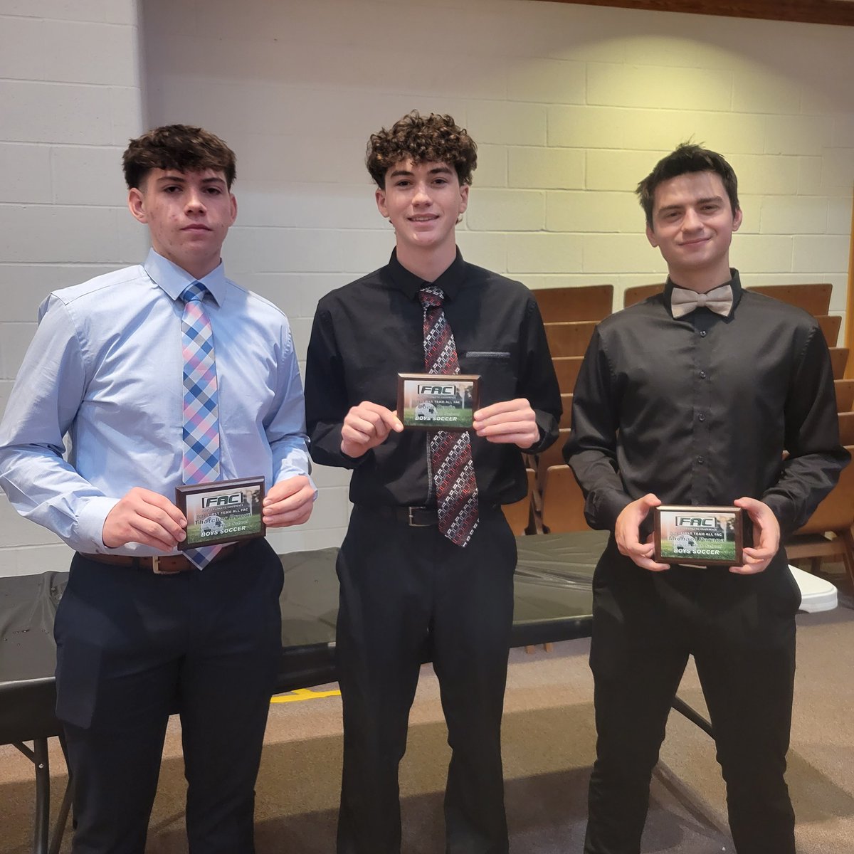 Congratulations All-FAC Boys soccer players and all the Jackson student athletes who were honored this evening