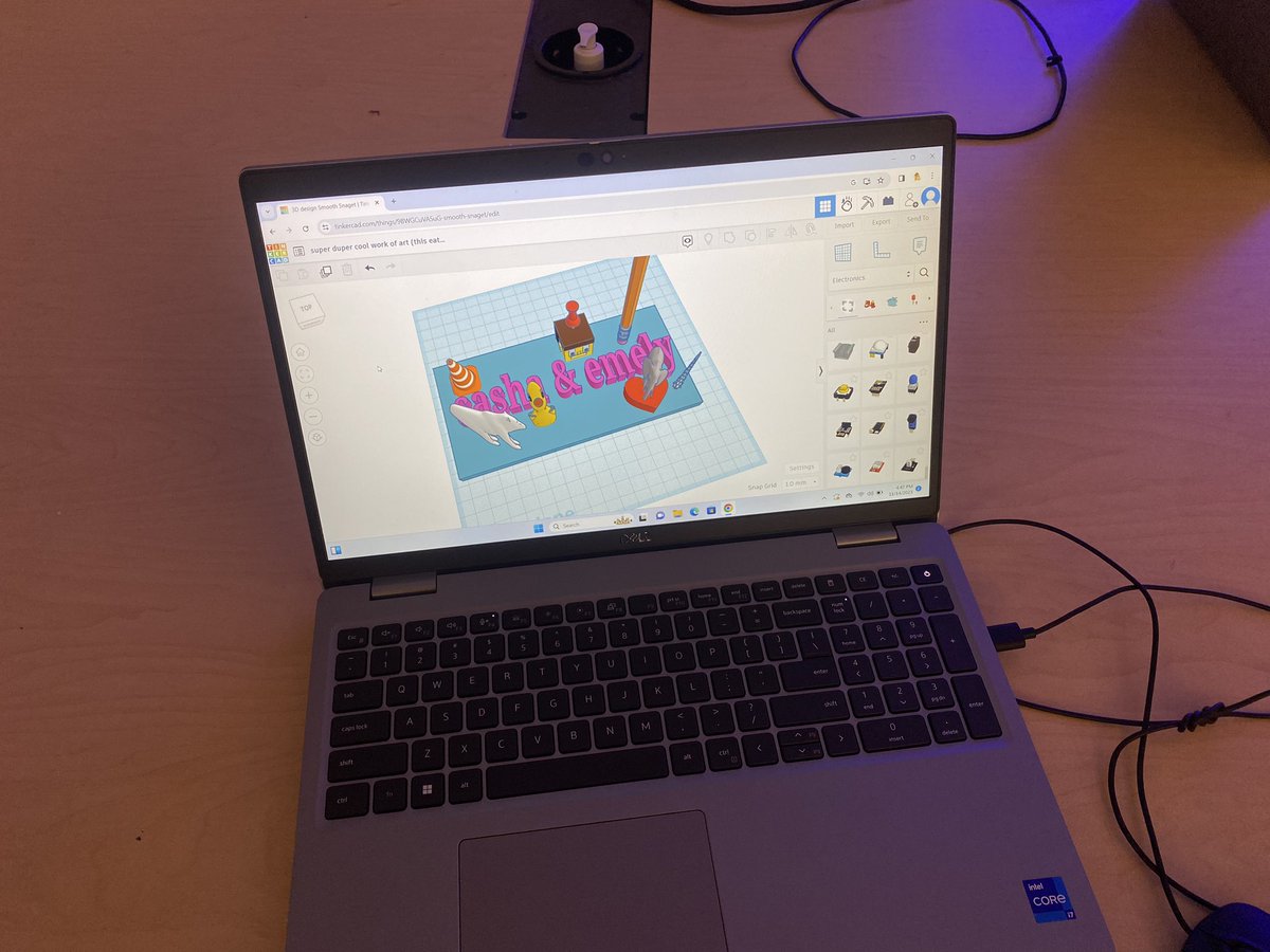 Thanks to <a href="/MikeSinde/">Mike Sinde</a> and the amazing <a href="/Glenbrook_south/">Glenbrook South HS</a> students for hosting our middle school Learning Lab students again! 3D modeling, laser cut key chains, building challenges, and PIZZA! Thanks for the continued partnership! #weared34