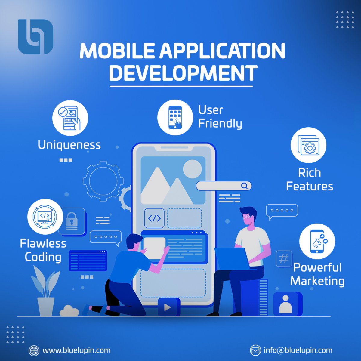 Bluelupintech's tweet image. Our tech-driven mobile app designers, developers, and business strategists help you build an unparalleled application that caters to users&apos; expectations and turns your big idea into a successful brand.

Contact our experts today.

#bluelupin #services #mobileappdevelopmentcompany