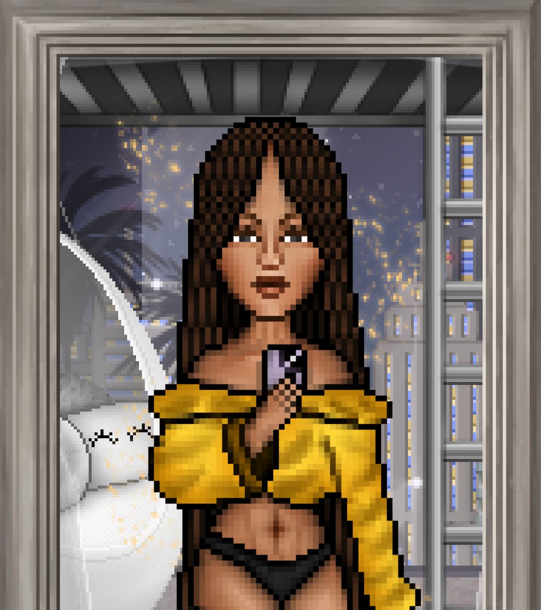 hbMaraya's tweet photo. 🌻💛

#habboedit #pixelartist #habblet #black #afro https://t.co/F6EJwF9POz