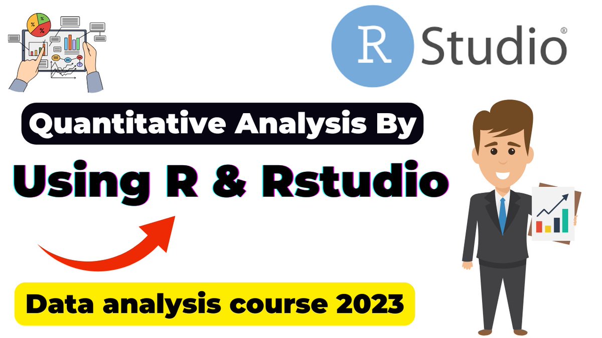 Ahtsham59319408's tweet image. Statistical data analysis by using R & Rstudio
👉you can contact me for all data analysis services on Rstudio,nvivo,stata,spss,excel,jamovi,minitab,eviews,tableau
✅+923056302785(whatsapp)
youtu.be/RdnIgACsuvo
#Quantitativedataanalysis #Rstudioanalysis #Rprogramming